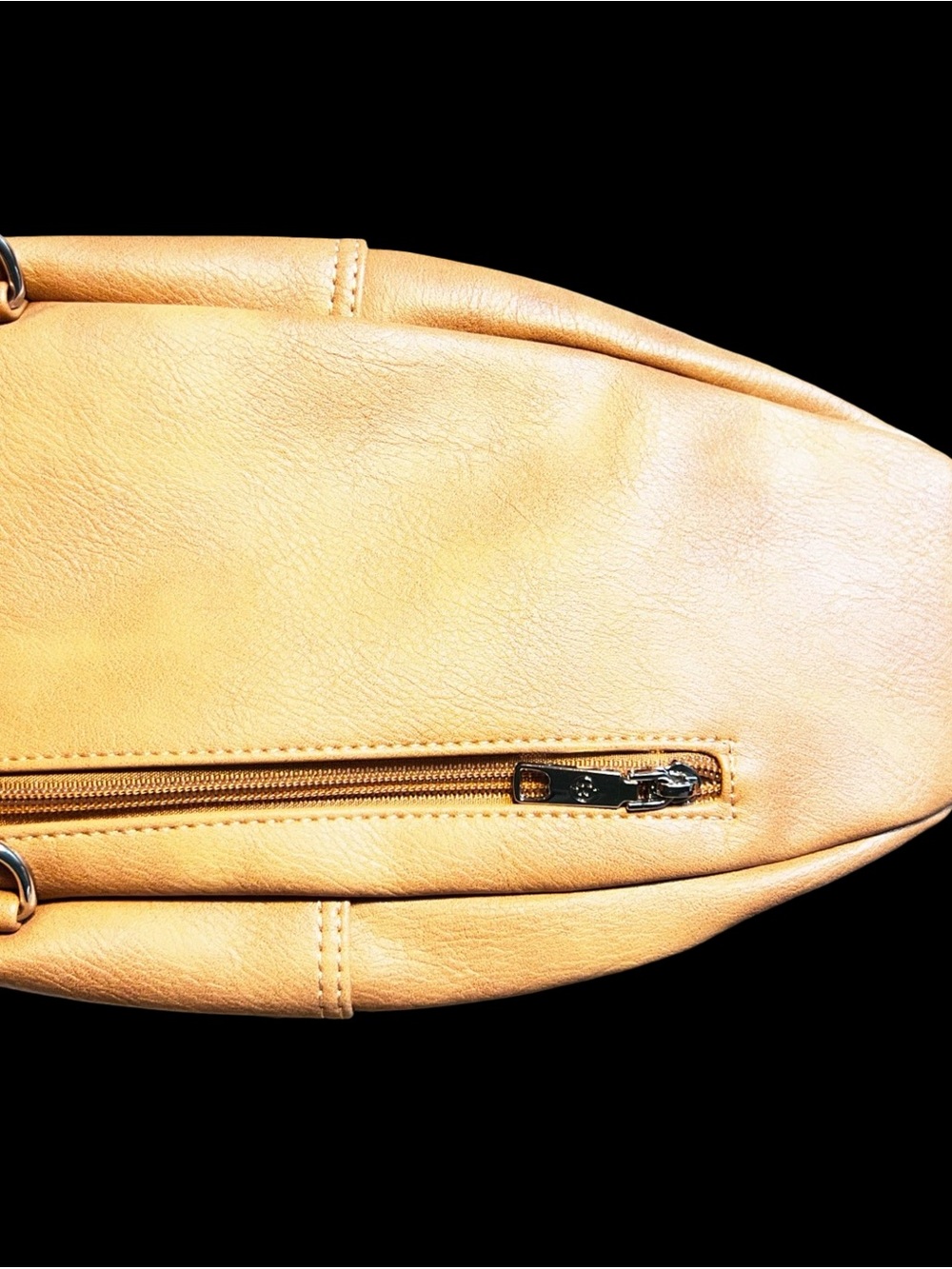 NWT Unisex BOSTANTEN Vegan Leather Small Sling Bag / Crossbody Chest Pack – Tan - Picture 6 of 6